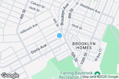 Map image of the property - 3831 Doris Ave