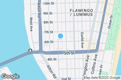 Map image of the property - 601 Michigan Ave