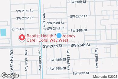 Map image of the property - 14261 SW 25th Terrace
