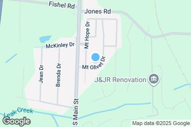 Map image of the property - 133 Mount Olivet Dr