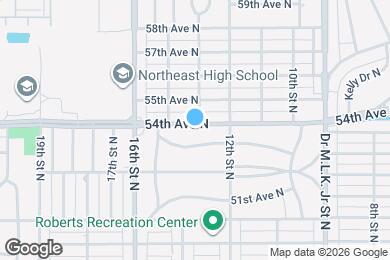 Map image of the property - 1320 54th Ave N