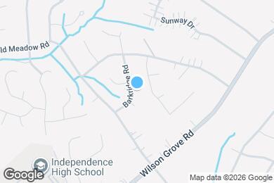 Map image of the property - 9607 Barkridge Rd