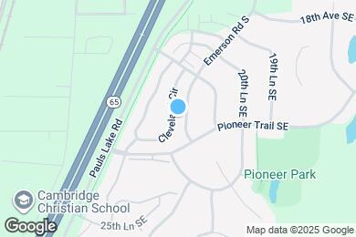 Map image of the property - 2151 Cleveland Way S