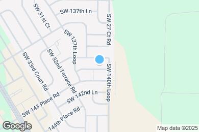 Map image of the property - 2793 SW 140th Pl