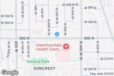Map image of the property - 550 N 400 W St