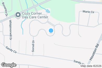 Map image of the property - 3335 Bridgewood Dr