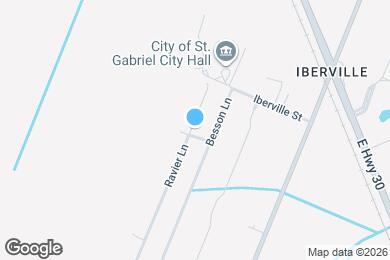 Map image of the property - 1491 Ravier Ln