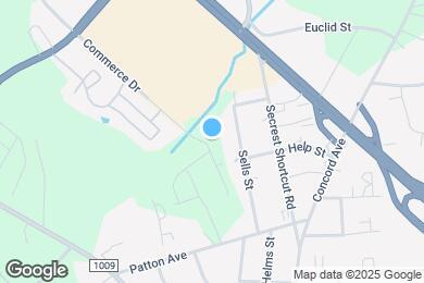 Map image of the property - 2006 Commerce Dr