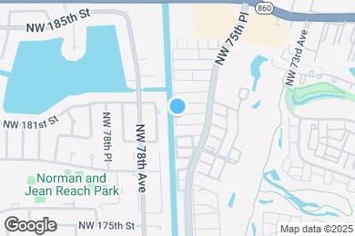 Map image of the property - 7684 NW 180th Ter