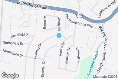 Map image of the property - 1058 Dalton Ln