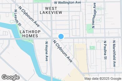 Map image of the property - 1946 W Diversey Pky