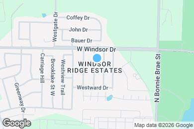 Map image of the property - 2308 Overlook Ln