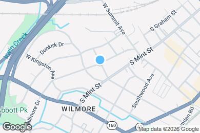 Map image of the property - 1601 Wilmore Dr