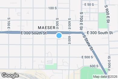 Map image of the property - 355 S 500 E