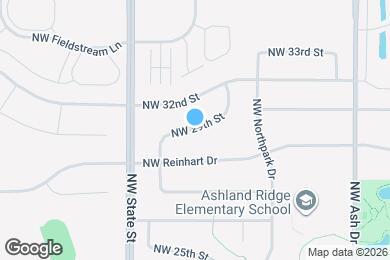Map image of the property - 1311 NW 32nd St