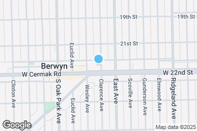 Map image of the property - 2140 Clarence Ave