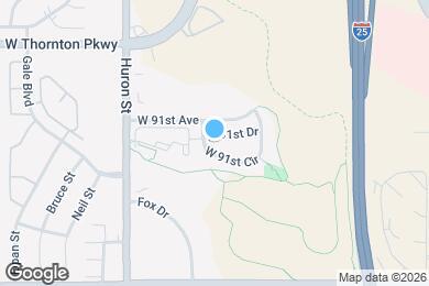 Map image of the property - 582 W 91st Dr