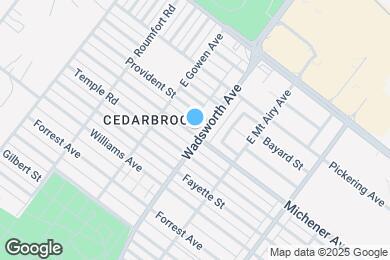 Map image of the property - 1501 Wadsworth Ave