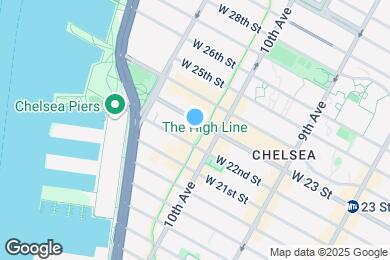 Map image of the property - 520 W 23rd St