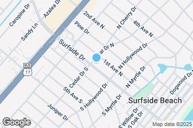 Map image of the property - 626 Surfside Dr