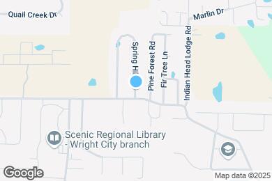 Map image of the property - 4 Spring Hill Cir