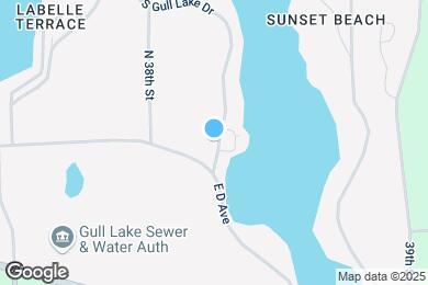 Map image of the property - 239 S Gull Lake Dr