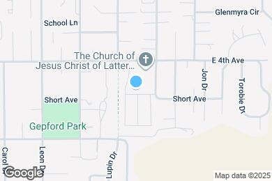 Map image of the property - 401 Leland Dr