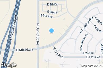 Map image of the property - 23482 E 3rd Pl