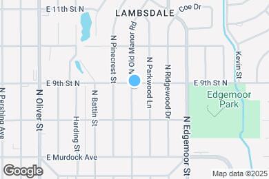 Map image of the property - 950 N Old Manor Rd