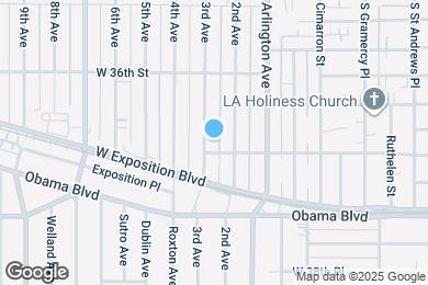 Map image of the property - 3676 3rd Ave