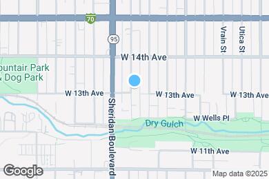 Map image of the property - 1310 Zenobia St