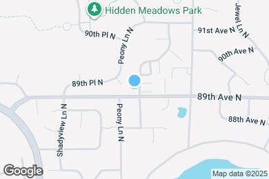Map image of the property - 8903 Olive Ln N
