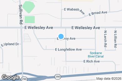 Map image of the property - 15822 E Heroy Ave