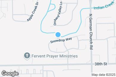 Map image of the property - 10734 Snowdrop Way