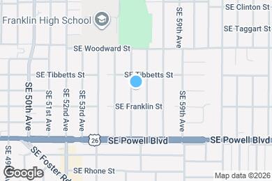 Map image of the property - 3202 SE 56th Ave