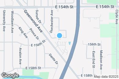 Map image of the property - 1431 E 156th St