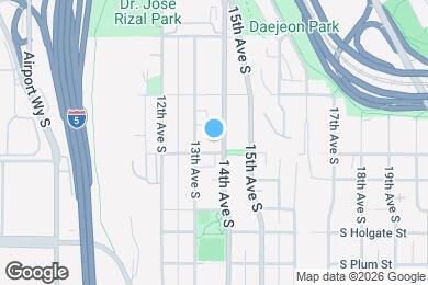 Map image of the property - 1541 14th Ave S