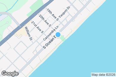 Map image of the property - 2001 S Ocean Blvd