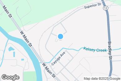 Map image of the property - Kelsey Creek Apartments