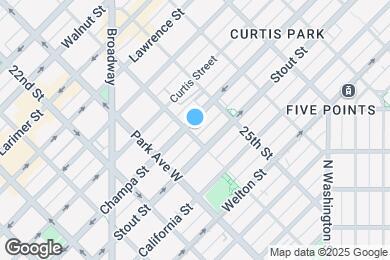 Map image of the property - 2400 Champa St