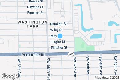 Map image of the property - 5419 Flagler St