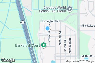 Map image of the property - 1884 Valley Forge Dr