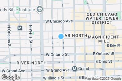 Map image of the property - 678 N Dearborn St