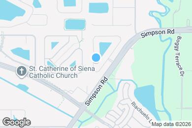 Map image of the property - 3278 Amberley Park Cir