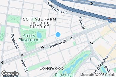 Map image of the property - 1050 Beacon St