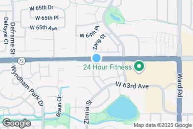 Map image of the property - 6373 Zang Ct