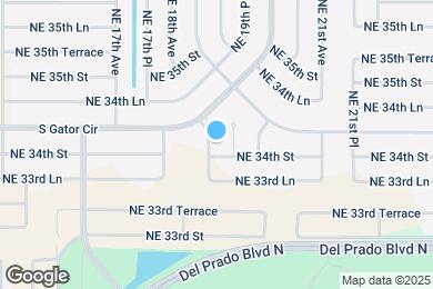 Map image of the property - 3407 NE 19th Ave