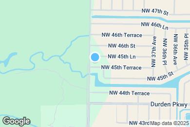 Map image of the property - 3931 NW 45th Terrace