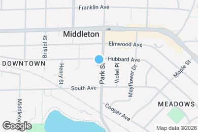 Map image of the property - 1740 Park St