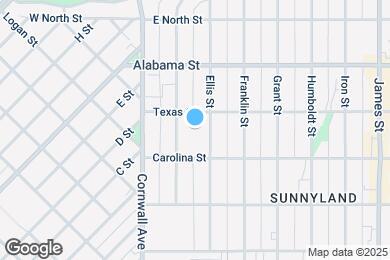 Map image of the property - 2321 Ellis St